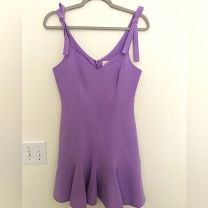 Cinq a sept mini dress. Lavender. Size 2.